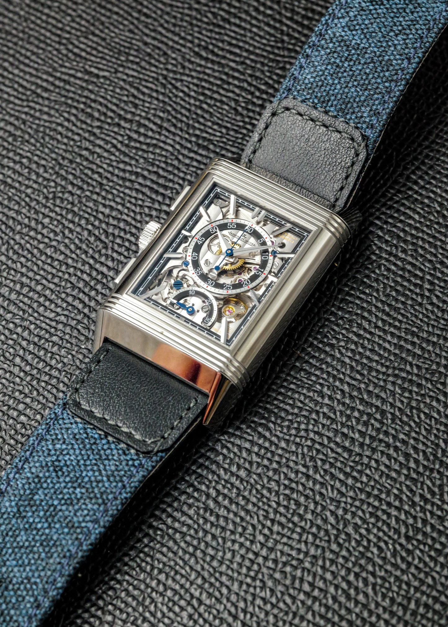 Jaeger-LeCoultre Reverso Tribute Chronograph Q389848J Stainless Steel