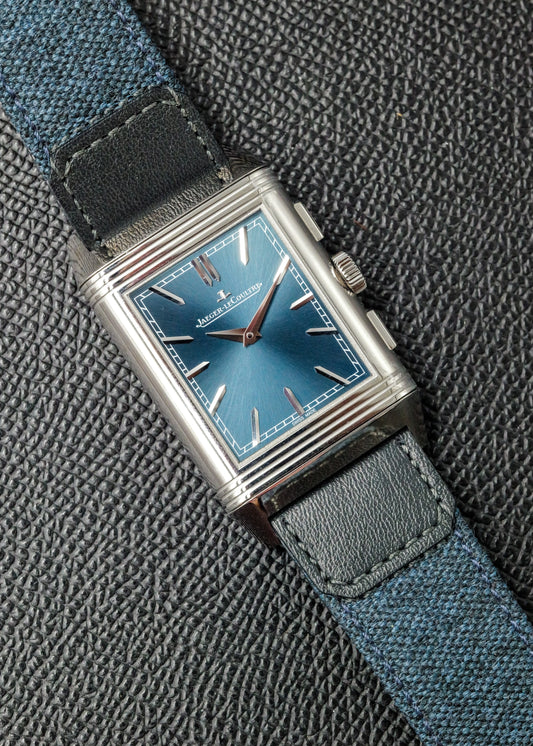 Jaeger-LeCoultre Reverso Tribute Chronograph Q389848J Stainless Steel