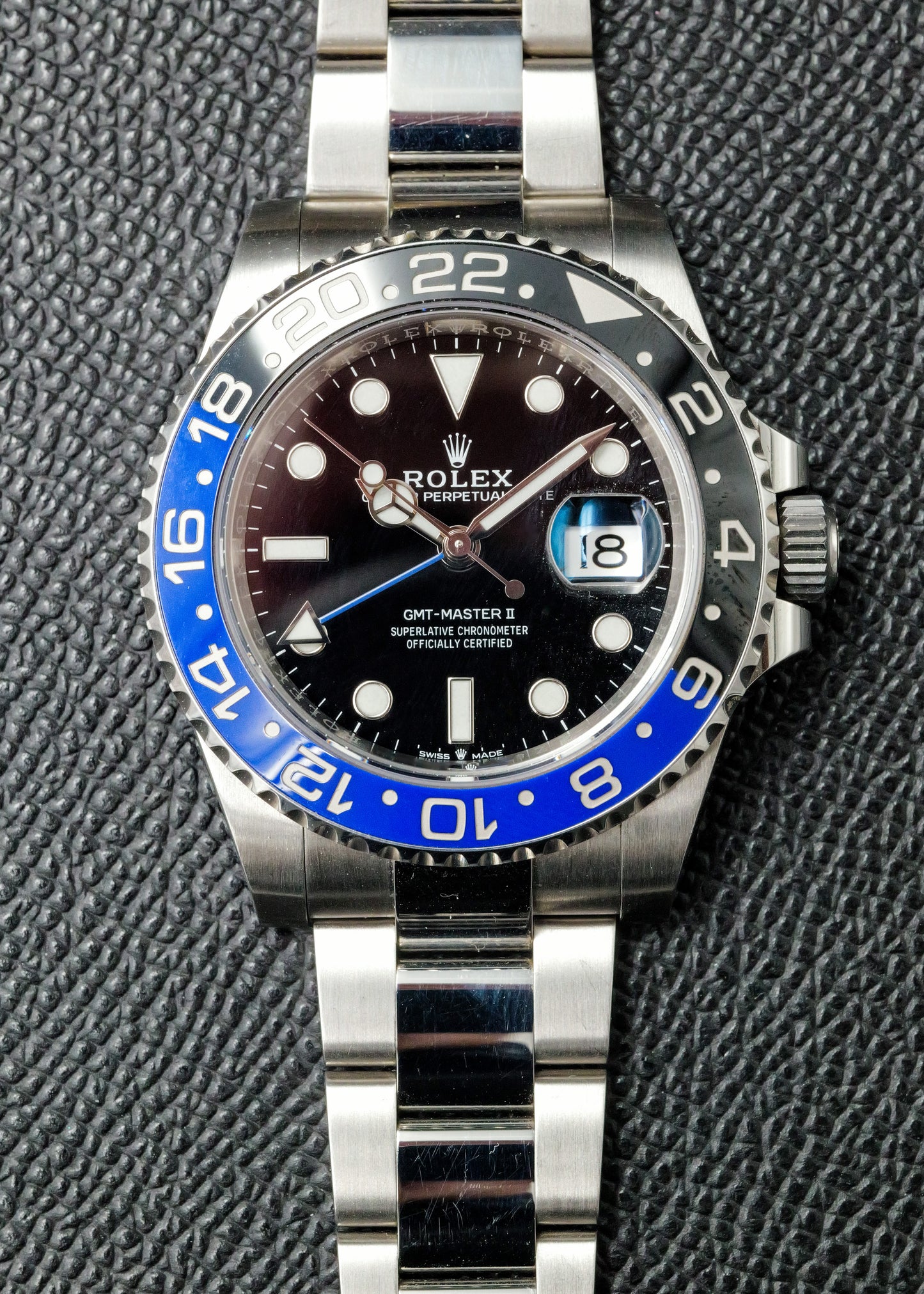 Rolex GMT Master II 126710BLNR "Batman"