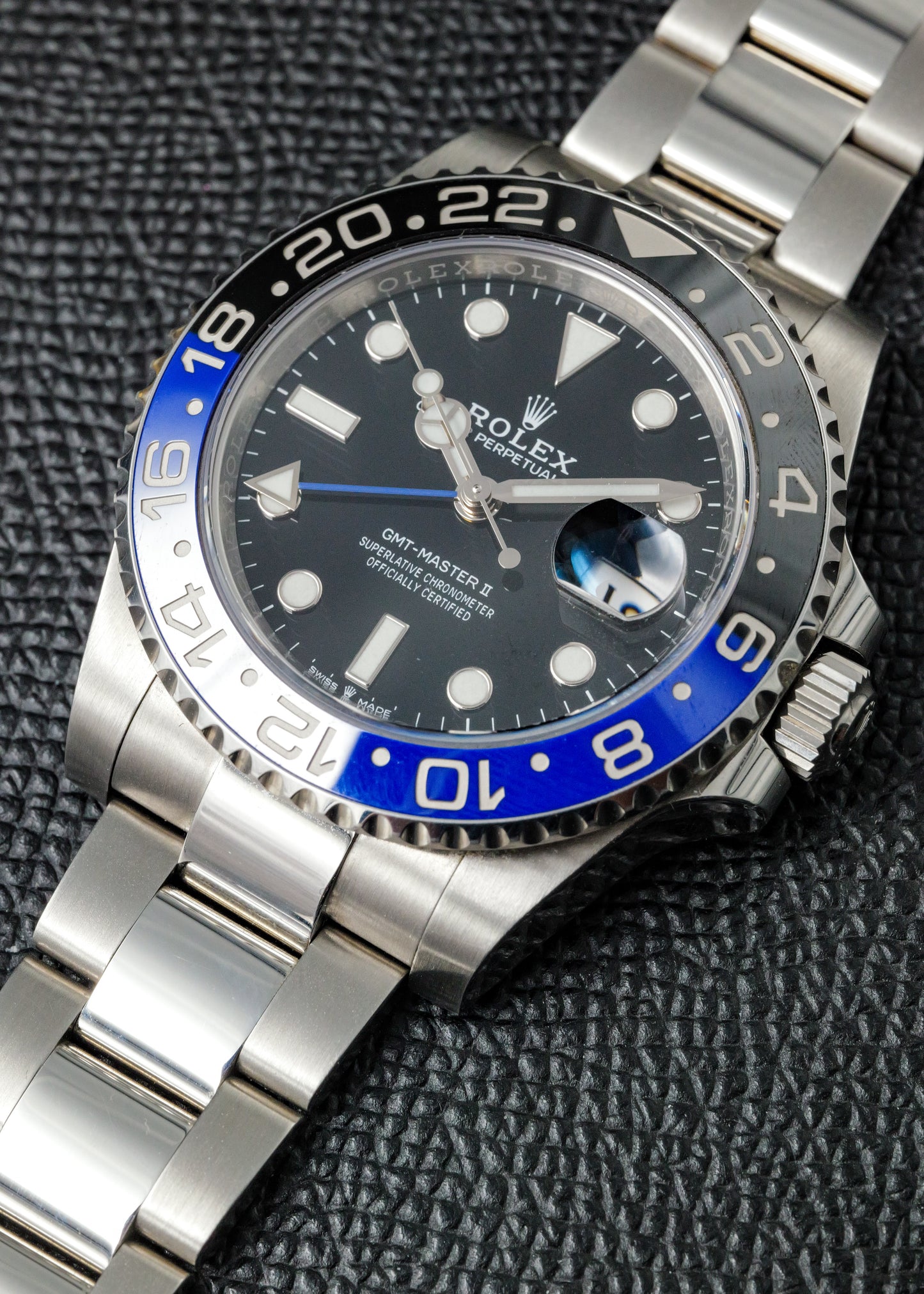 Rolex GMT Master II 126710BLNR "Batman"