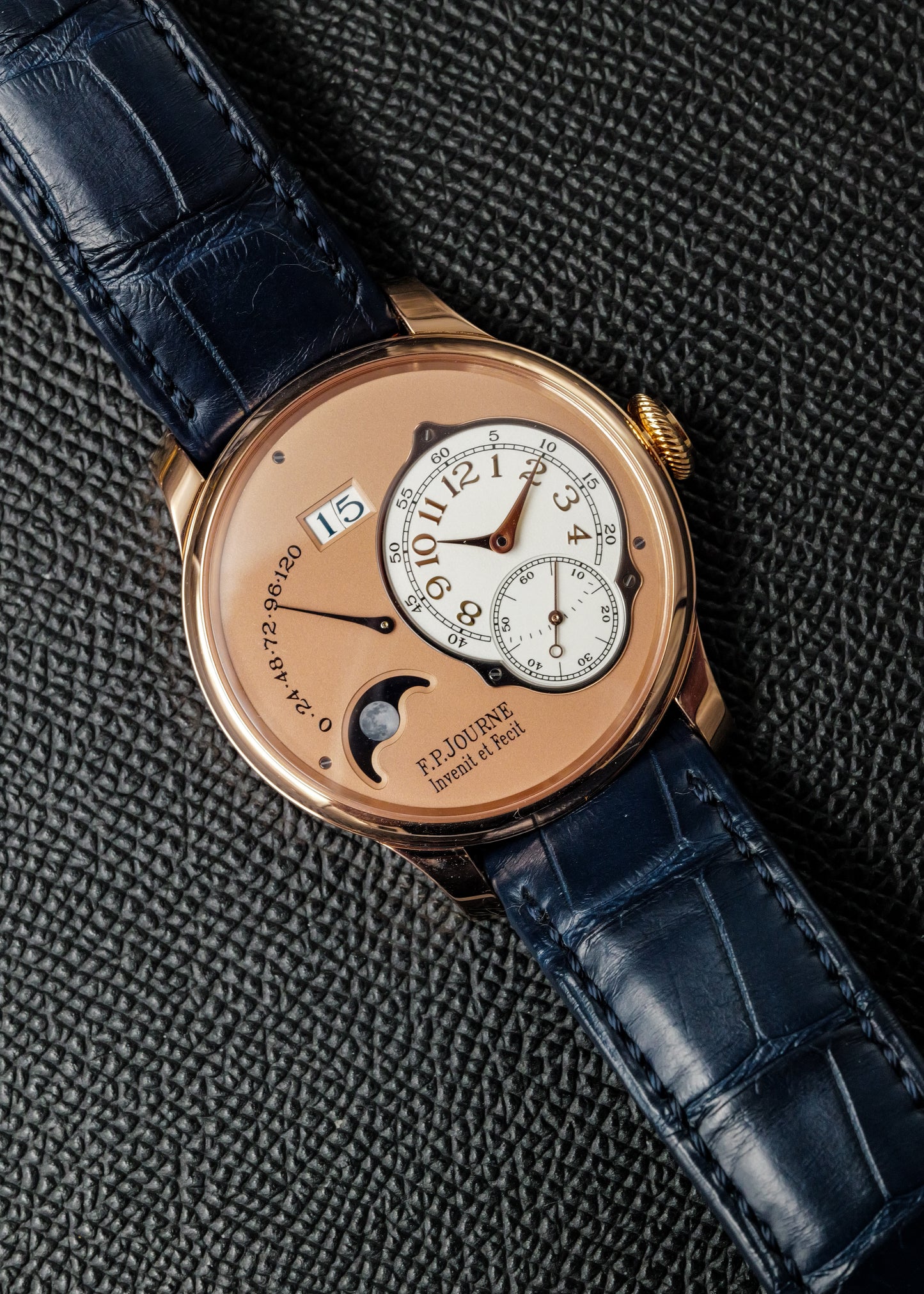 F.P. Journe Octa Lune Salmon Dial Rose Gold 40mm 1300.3