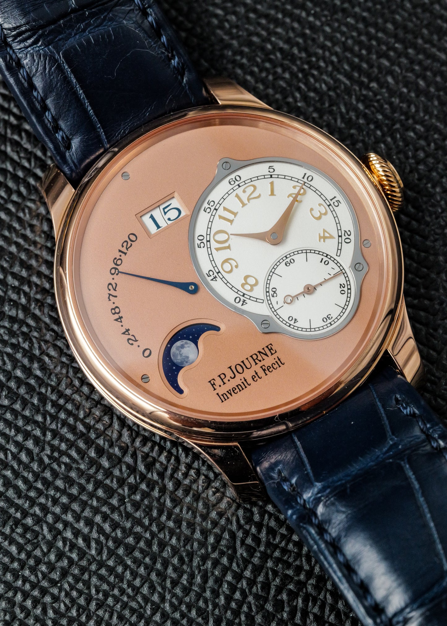 F.P. Journe Octa Lune Salmon Dial Rose Gold 40mm 1300.3