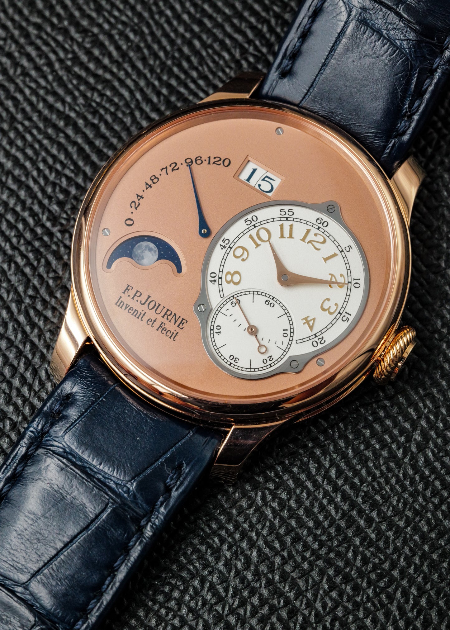 F.P. Journe Octa Lune Salmon Dial Rose Gold 40mm 1300.3
