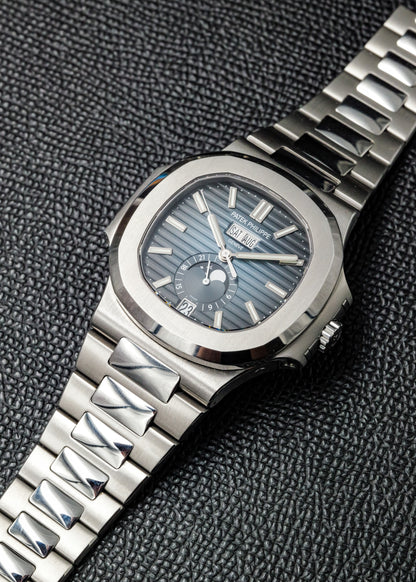 Patek Philippe Nautilus Annual Calendar 5726/1A Blue Dial New Buckle