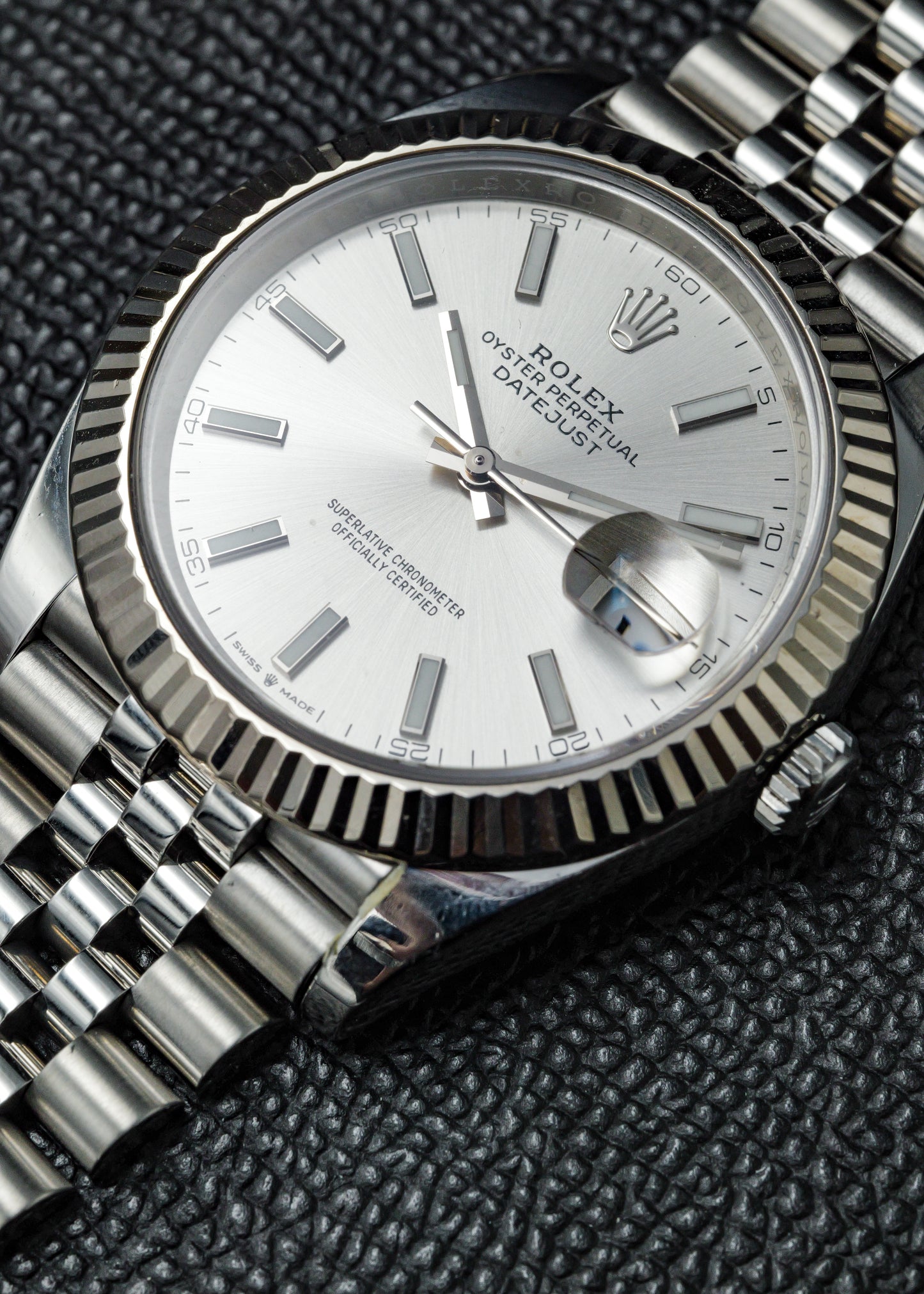 Rolex Datejust 41mm 126334 Silver Dial Jubilee