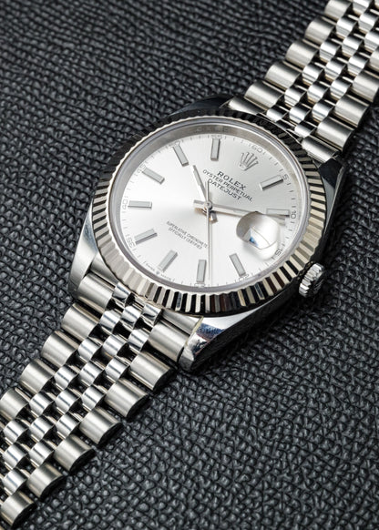 Rolex Datejust 41mm 126334 Silver Dial Jubilee