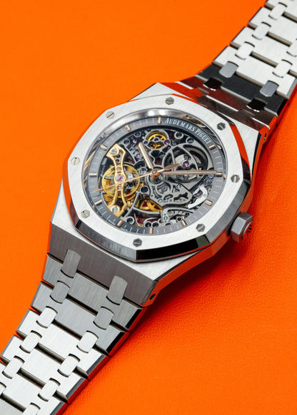 AP Royal Oak Double Balance Wheel Openworked 15407ST