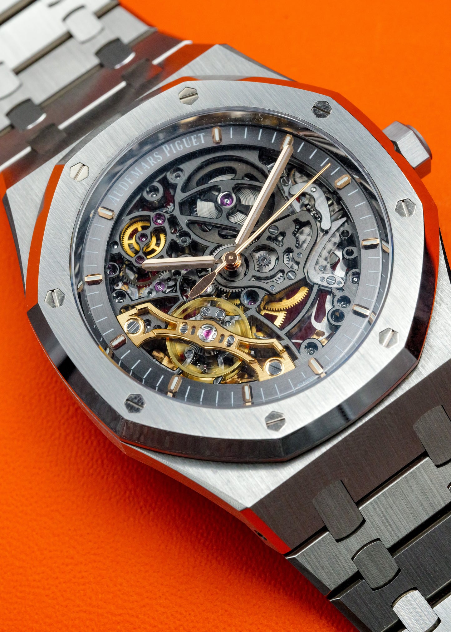 AP Royal Oak Double Balance Wheel Openworked 15407ST