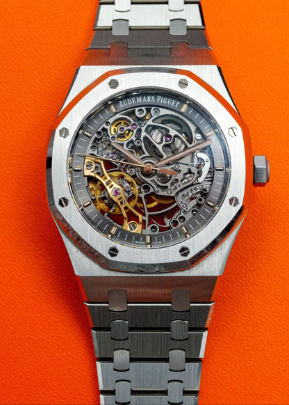 AP Royal Oak Double Balance Wheel Openworked 15407ST