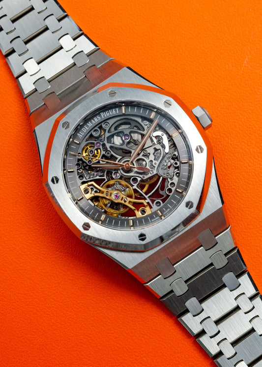 AP Royal Oak Double Balance Wheel Openworked 15407ST