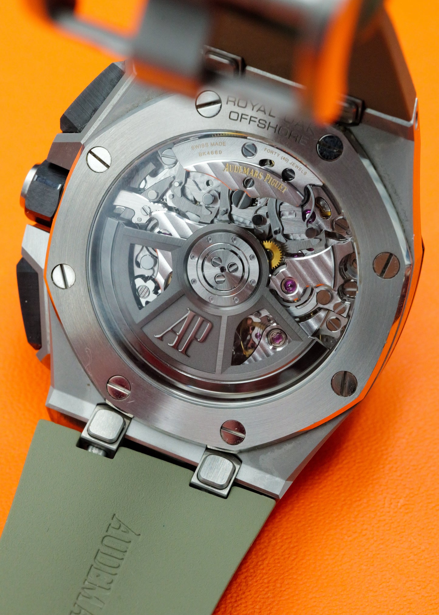 AP Royal Oak Offshore 26420SO Smoke Taupe Black Ceramic