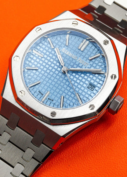 AP Royal Oak 37mm 15550ST Ice Blue Dial