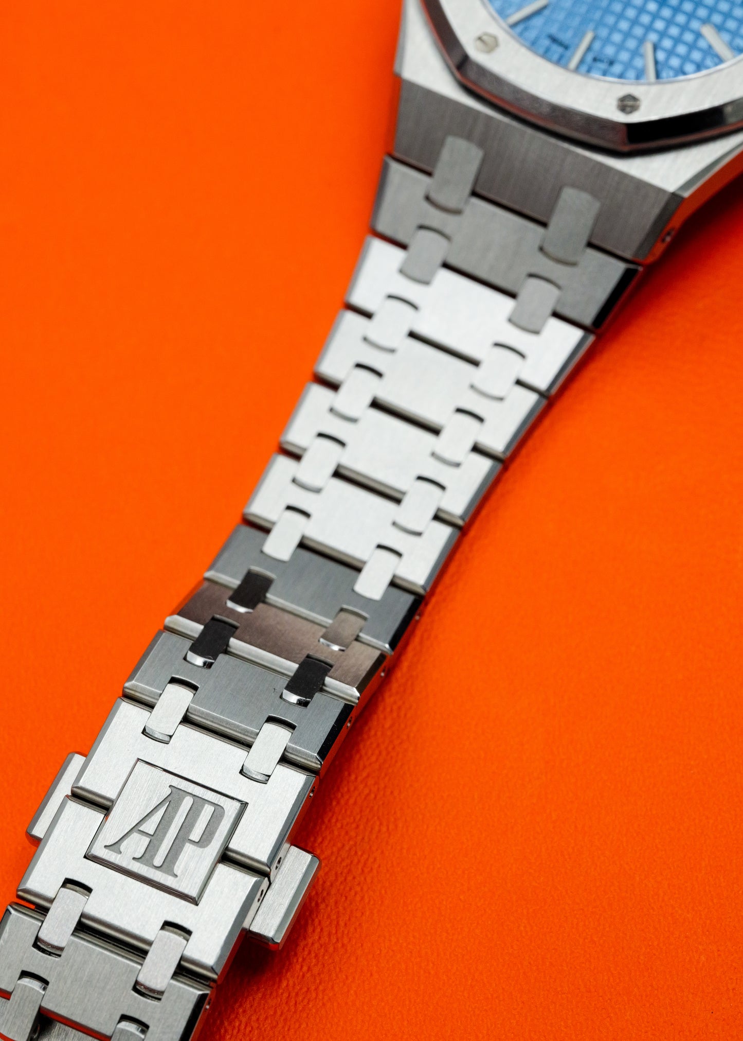 AP Royal Oak 37mm 15550ST Ice Blue Dial