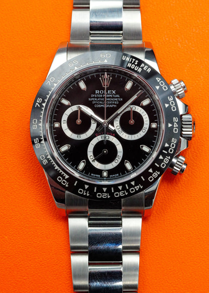 Rolex Daytona 116500LN Black Dial Stainless Steel