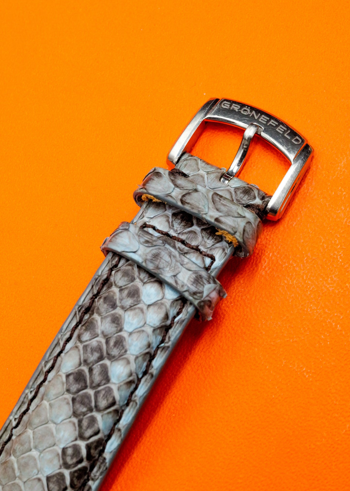 Grönefeld 1941 Remontoire with Bespoke Kari Voutilainen Guilloche Enamel Dial