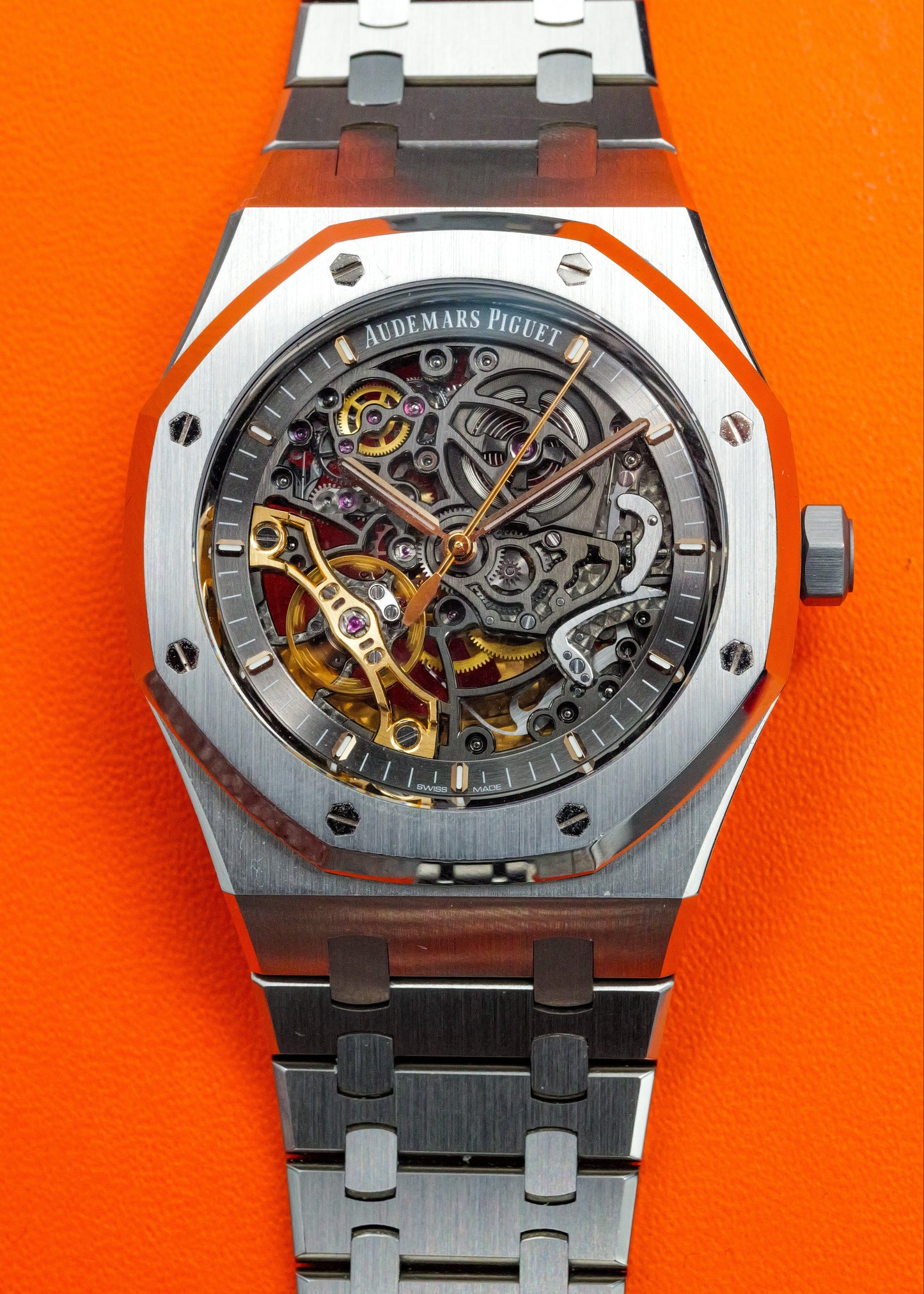 AP Royal Oak Double Balance Wheel Openworked 15407ST