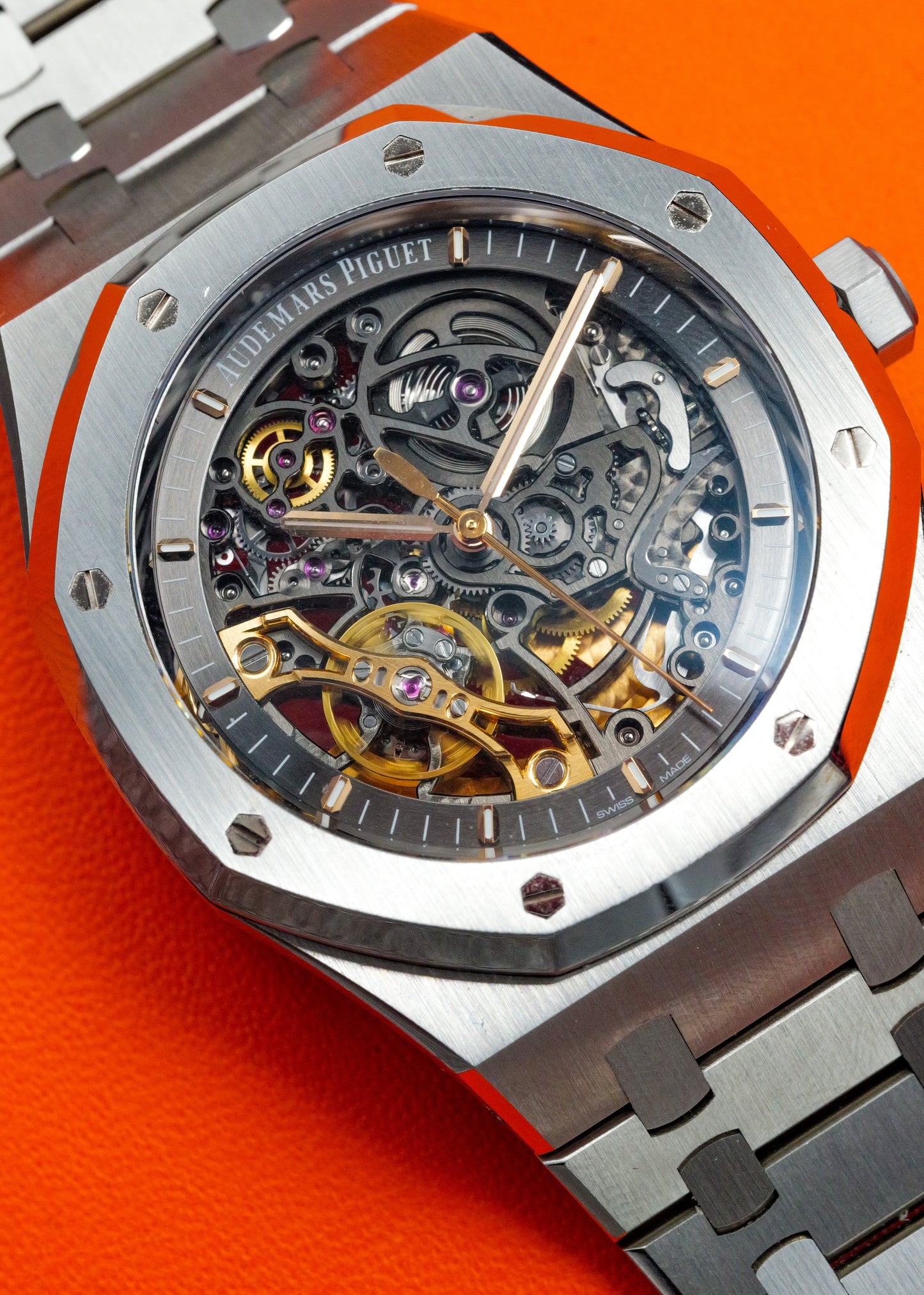 AP Royal Oak Double Balance Wheel Openworked 15407ST