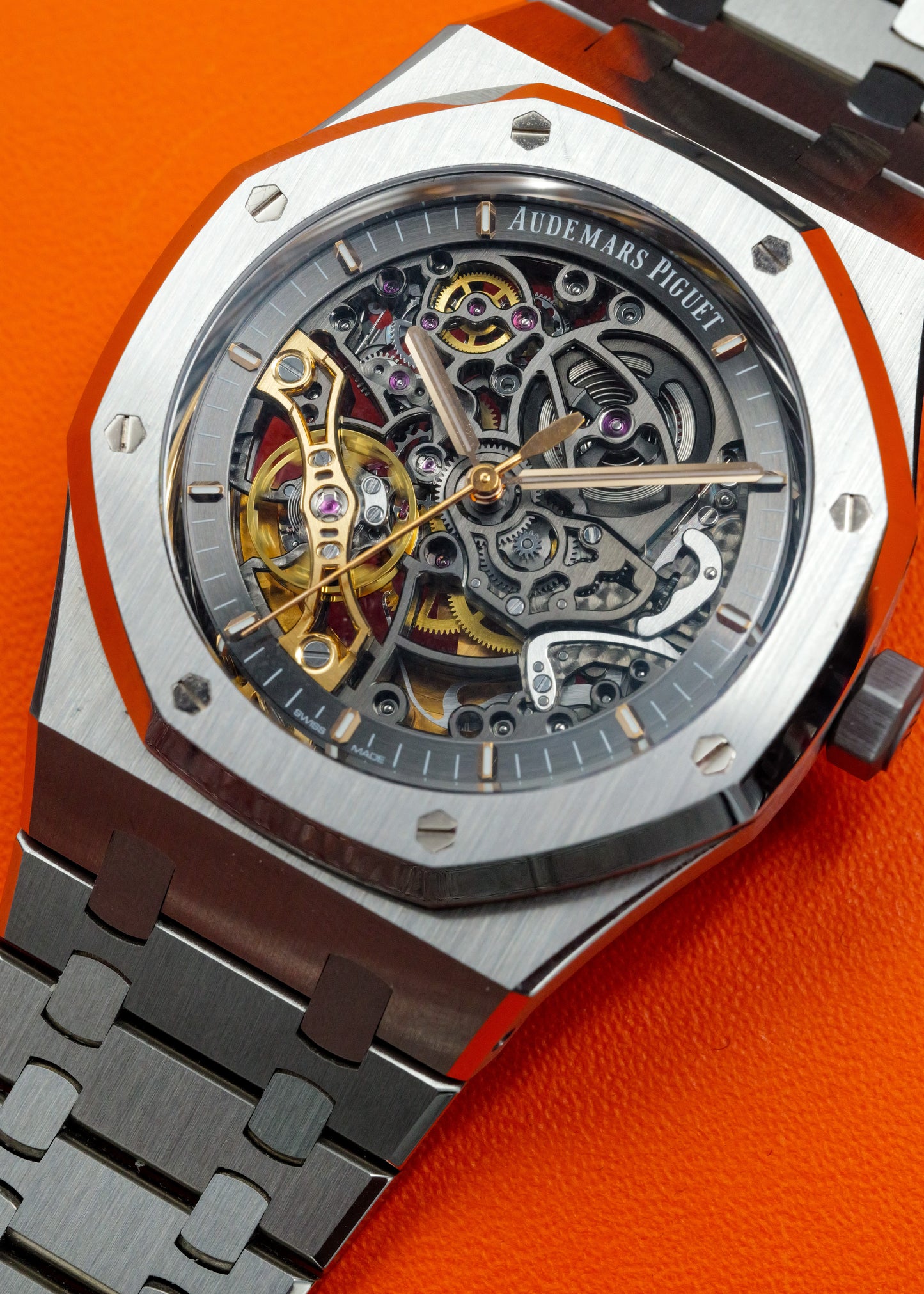 AP Royal Oak Double Balance Wheel Openworked 15407ST