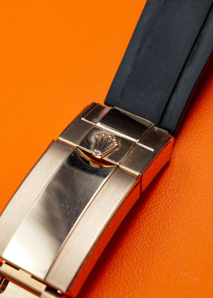 Rolex Daytona Oysterflex Rose Gold 116515LN Sundust Dial