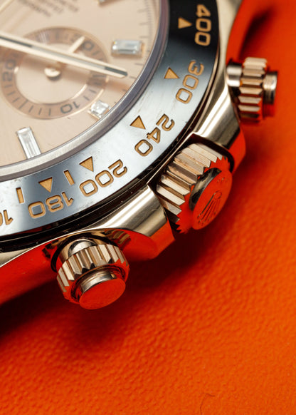Rolex Daytona Oysterflex 116515LN Sundust Diamond Baguette Dial