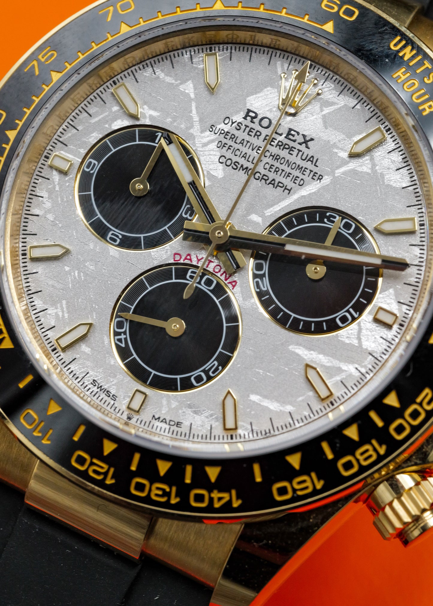 Rolex Daytona Oysterflex Yellow Gold 126518LN Meteorite Dial