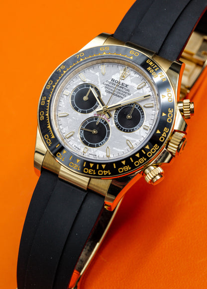 Rolex Daytona Oysterflex Yellow Gold 126518LN Meteorite Dial