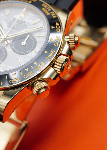 Rolex Daytona Oysterflex Yellow Gold 126518LN Meteorite Dial