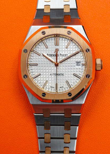 AP Royal Oak 37mm 15450SR Rose Gold Two Tone