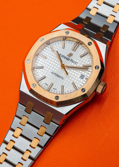 AP Royal Oak 37mm 15450SR Rose Gold Two Tone