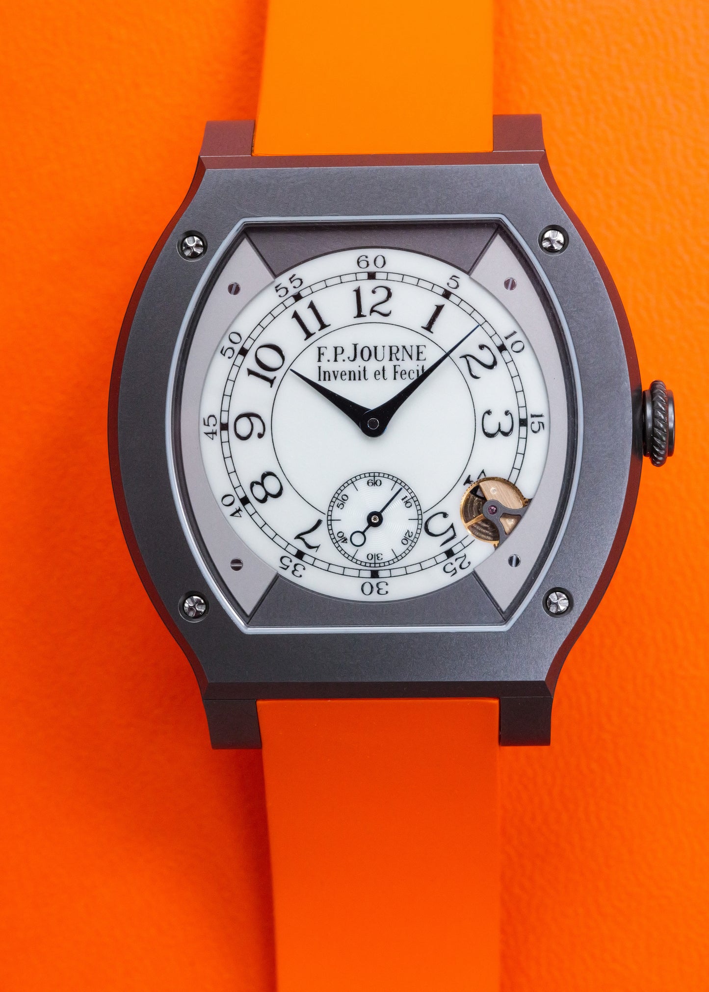 F.P. Journe Elegante 48mm Titalyt White Dial