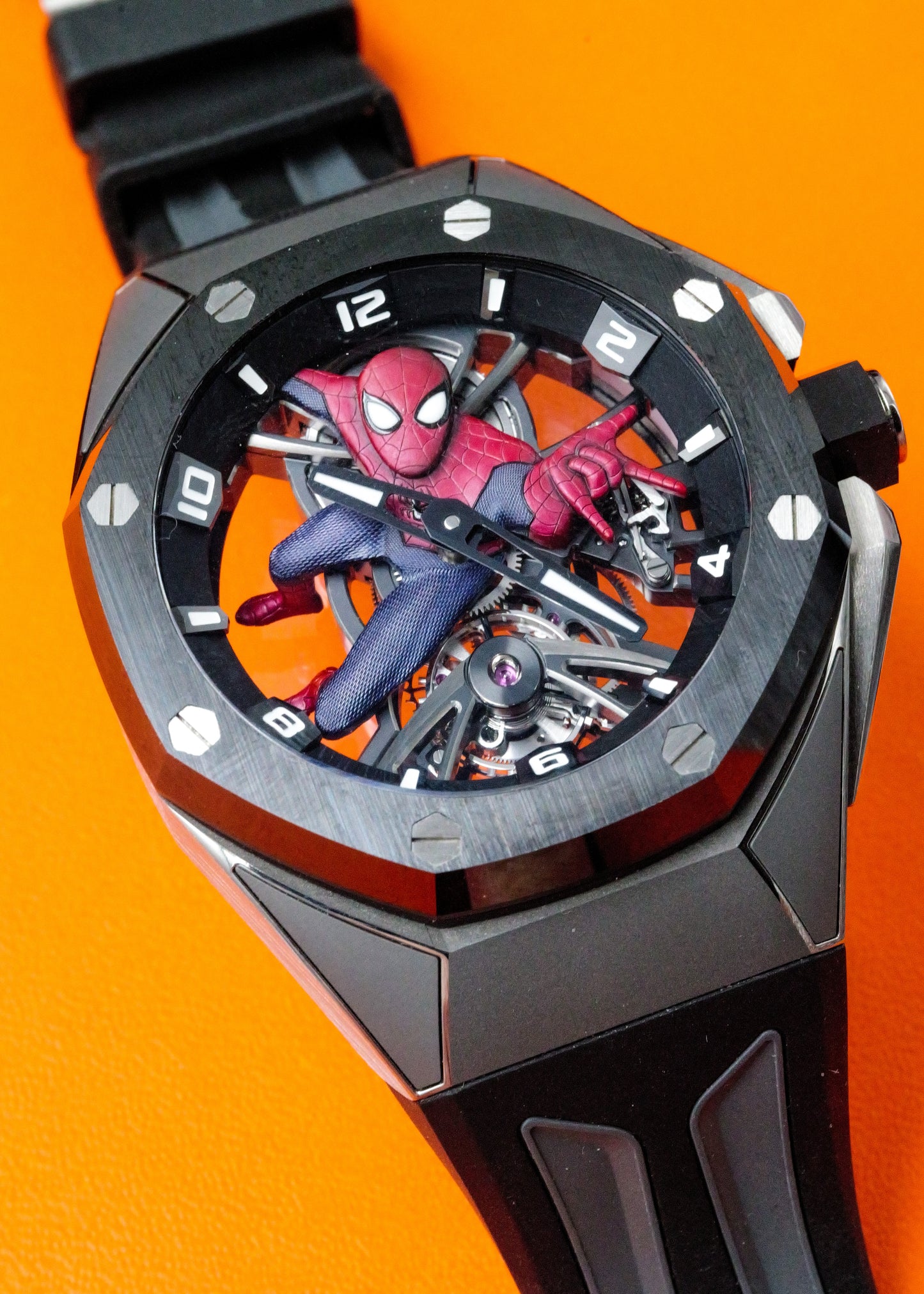 AP Royal Oak Concept Tourbillon 26631IO "Spider-Man" Marvel Limited Edition of 250 Pieces