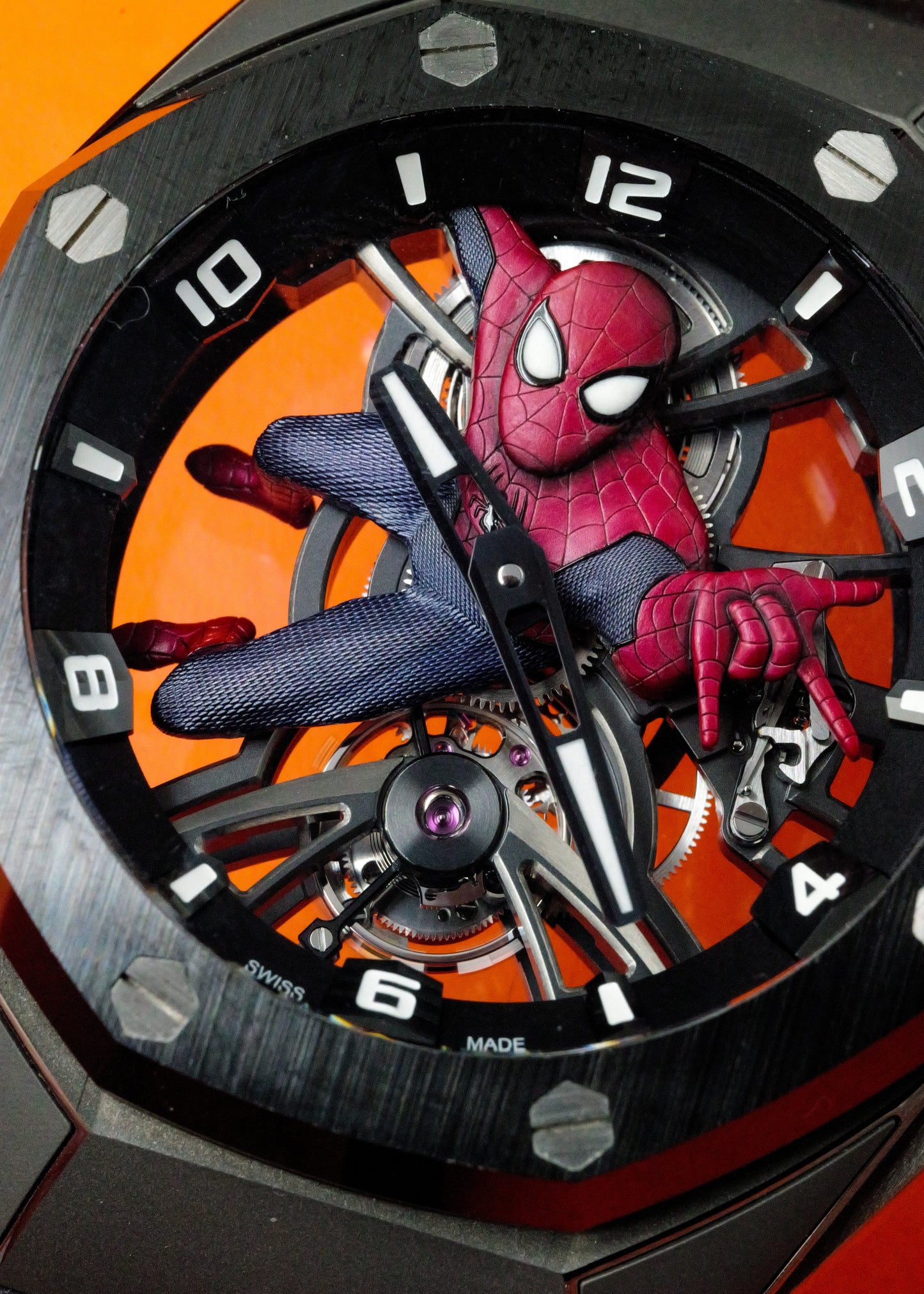 AP Royal Oak Concept Tourbillon 26631IO "Spider-Man" Marvel Limited Edition of 250 Pieces