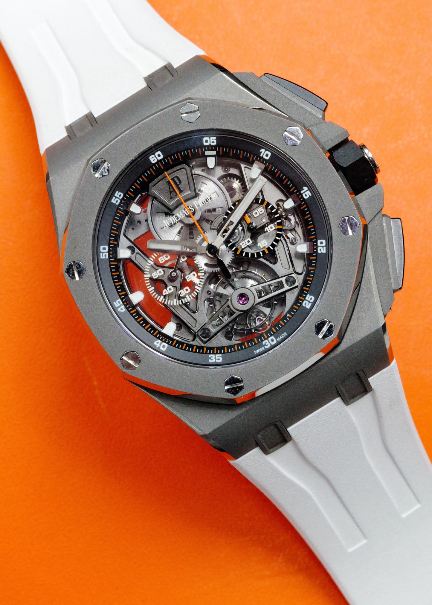 AP Royal Oak Offshore Tourbillon Chronograph 26407TI