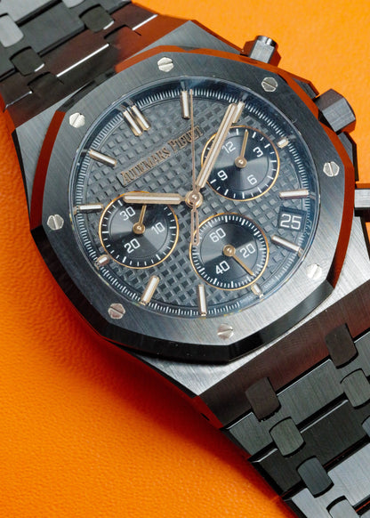 AP Royal Oak Flyback Chronograph 26240CE Black Ceramic