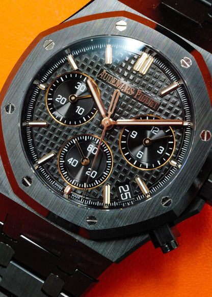 AP Royal Oak Flyback Chronograph 26240CE Black Ceramic