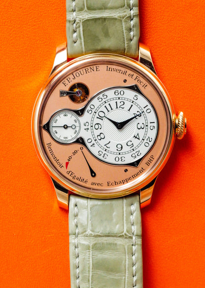 F.P. Journe Optimum 40mm Rose Gold Salmon Dial