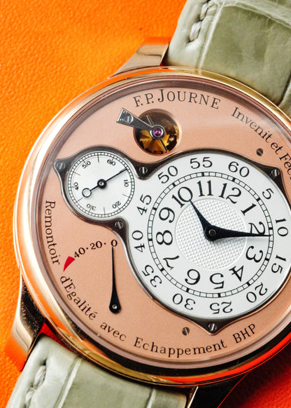 F.P. Journe Optimum 40mm Rose Gold Salmon Dial