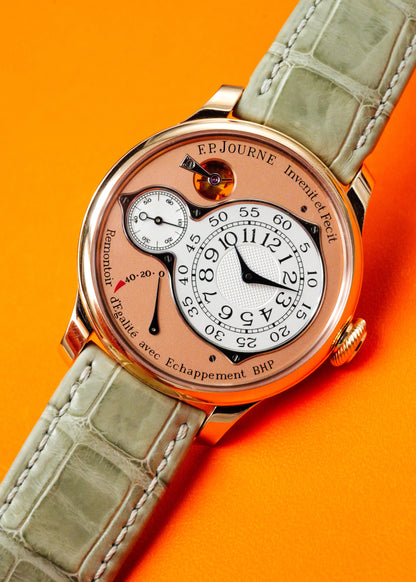 F.P. Journe Optimum 40mm Rose Gold Salmon Dial