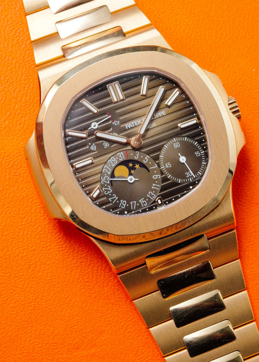 Patek Philippe Nautilus Moonphase 5712/1R Rose Gold