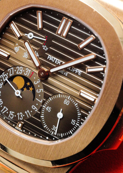 Patek Philippe Nautilus Moonphase 5712/1R Rose Gold