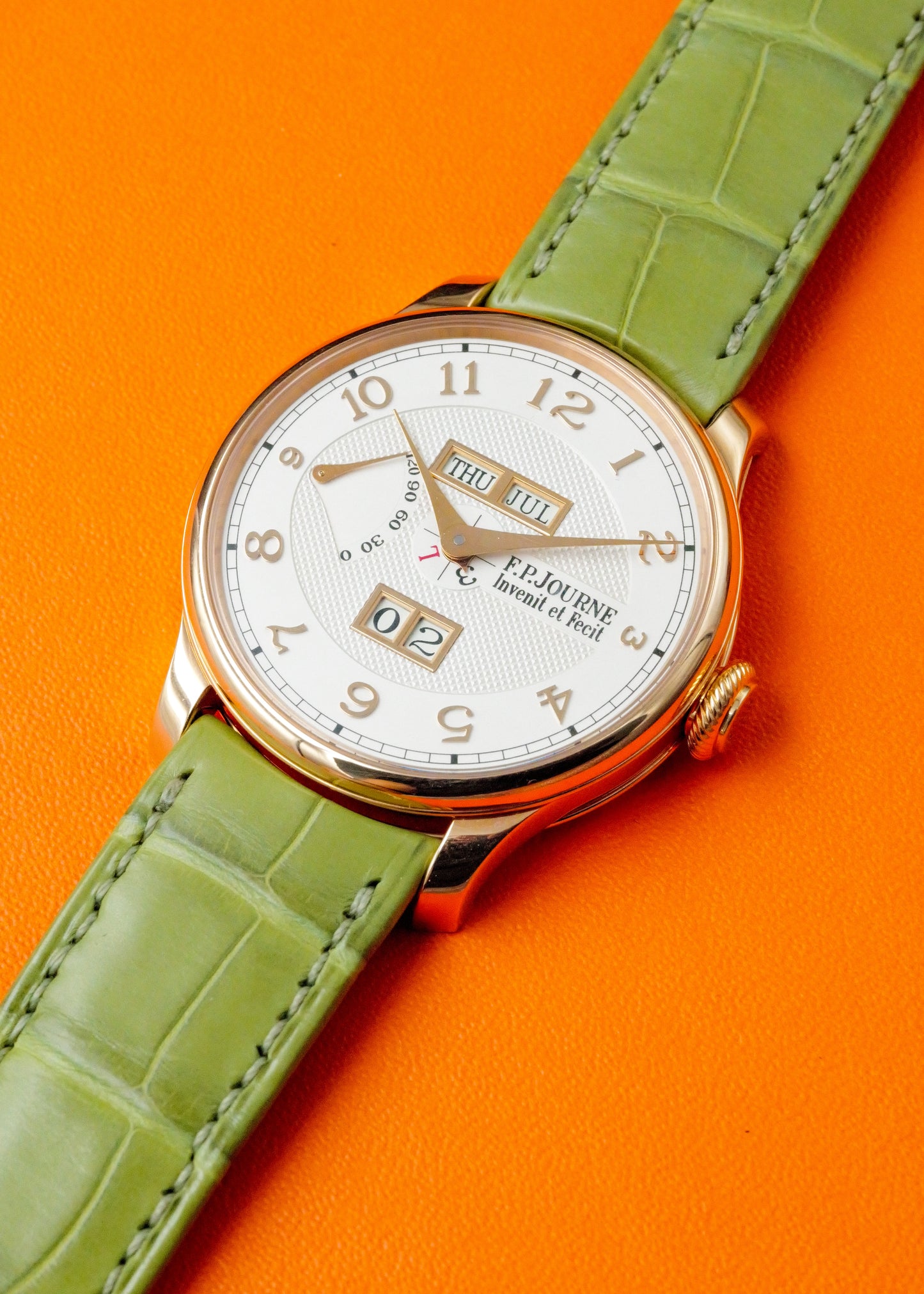 F.P. Journe Quantieme Perpetuel Rose Gold White Dial 40mm