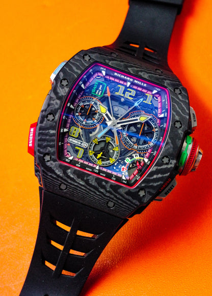 Richard Mille RM65-01 Black Carbon TPT Split-Seconds Chronograph
