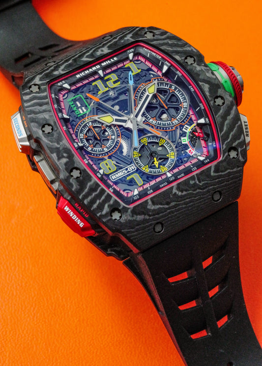 Richard Mille RM65-01 Black Carbon TPT Split-Seconds Chronograph