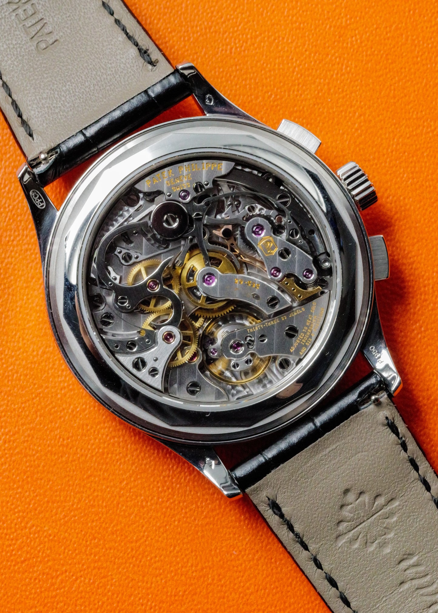 Patek Philippe Complications Chronograph 5170P Platinum Blue Baguette Dial