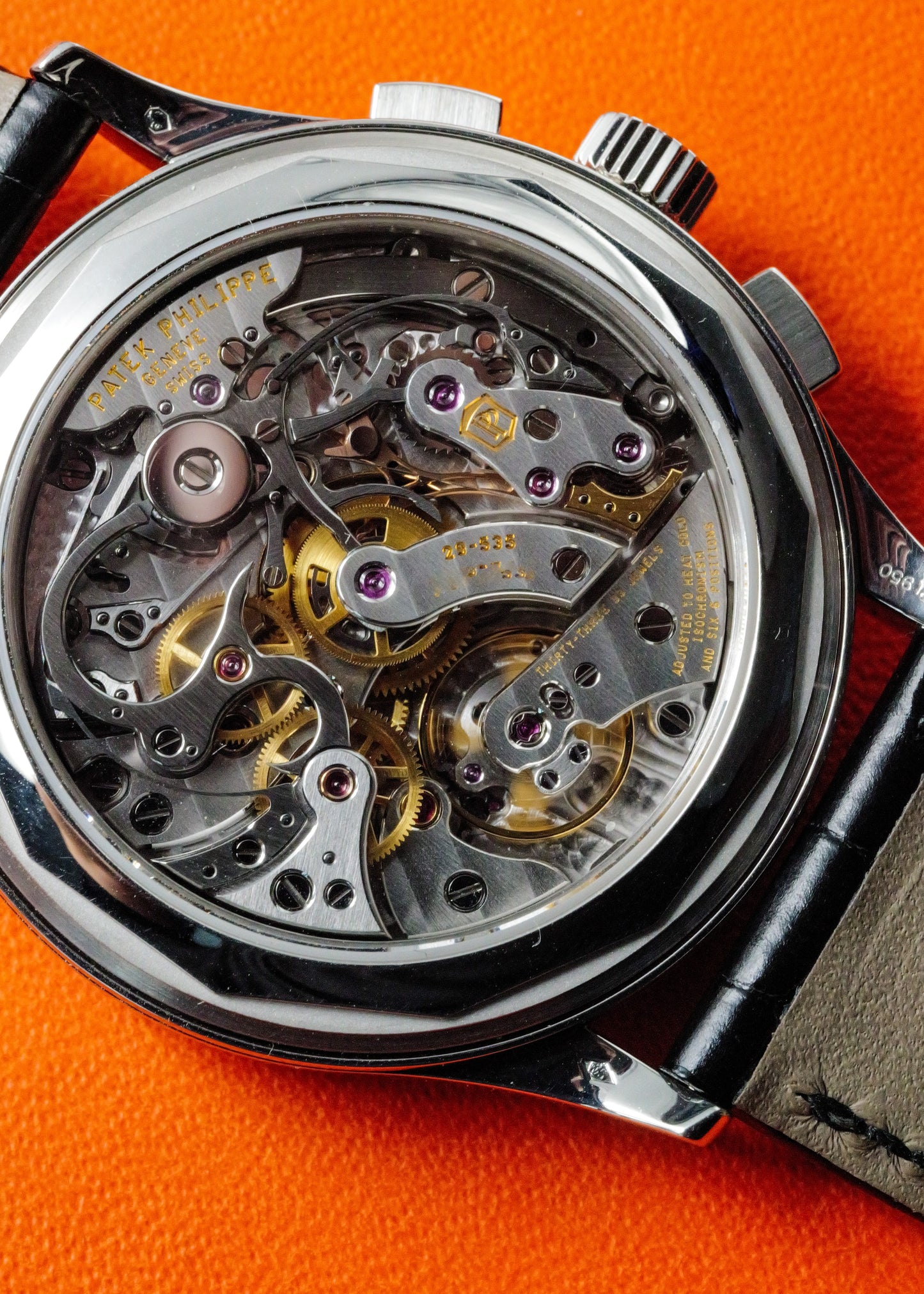 Patek Philippe Complications Chronograph 5170P Platinum Blue Baguette Dial