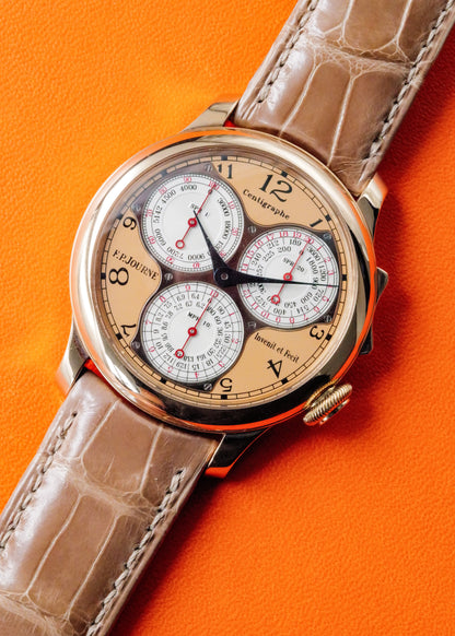 F.P. Journe Centigraphe Souverain Rose Gold Salmon Dial
