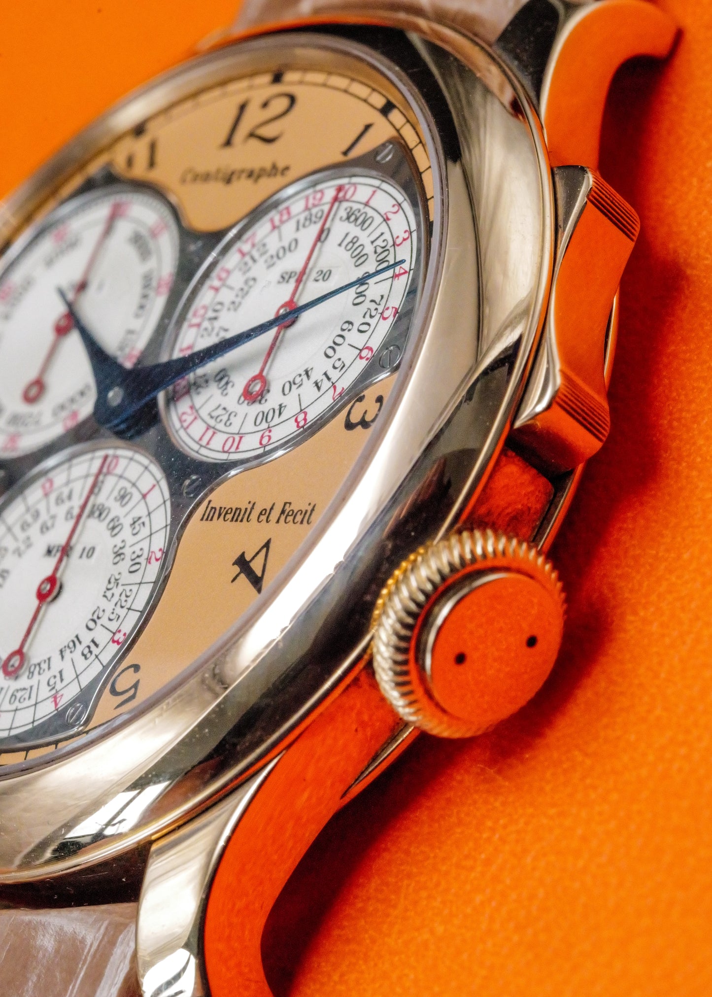 F.P. Journe Centigraphe Souverain Rose Gold Salmon Dial
