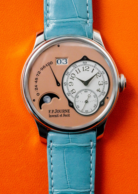 F.P. Journe Octa Lune Platinum Salmon Dial 40mm Off Catalogue