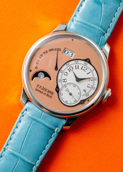 F.P. Journe Octa Lune Platinum Salmon Dial 40mm Off Catalogue
