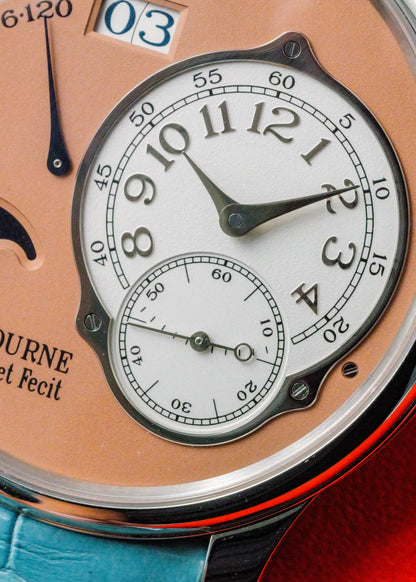 F.P. Journe Octa Lune Platinum Salmon Dial 40mm Off Catalogue